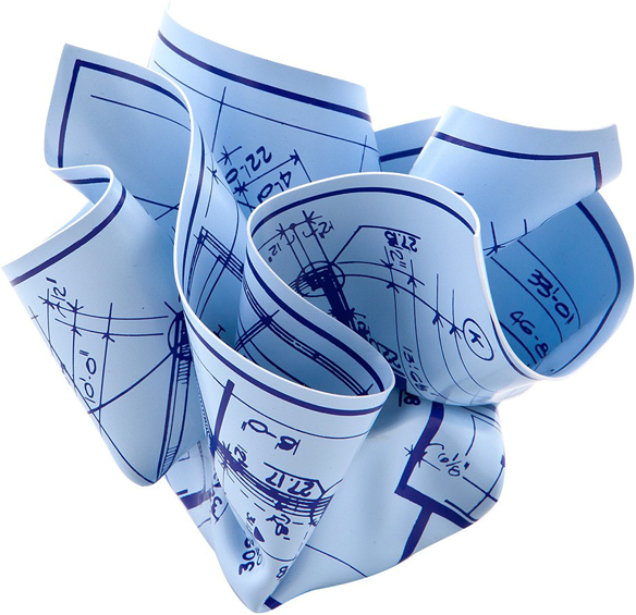 Architect’s Blueprint Paperweight | GregoryWest